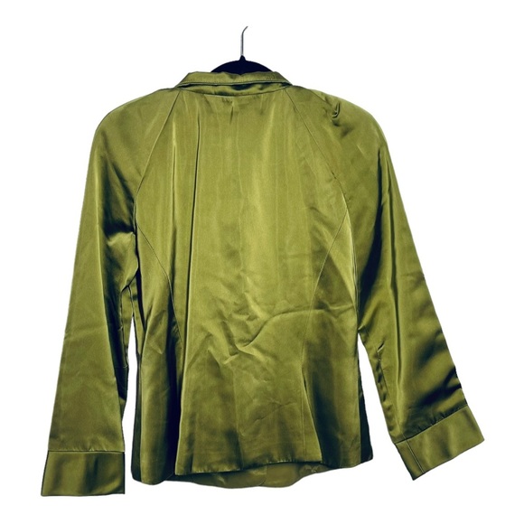 Flores & Flores lime green silky jacket - Picture 6 of 6